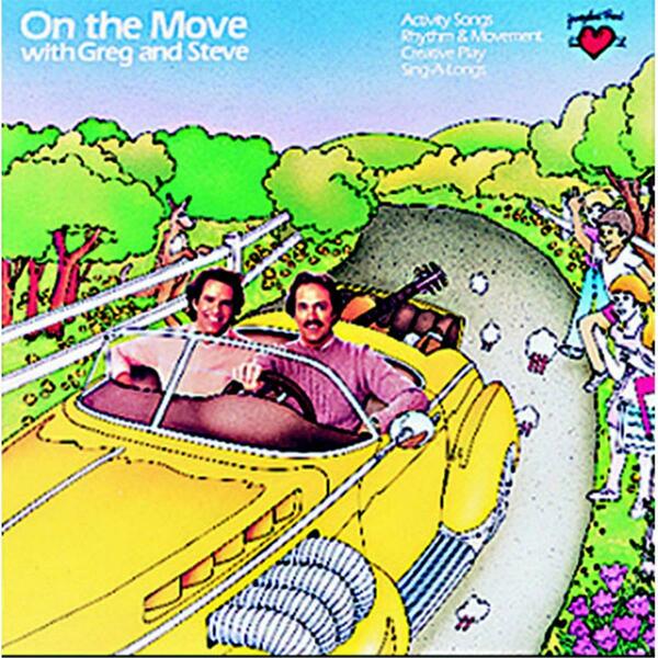 Creative Teaching Press ON THE MOVE CD GREG & STEVE YM-005CD